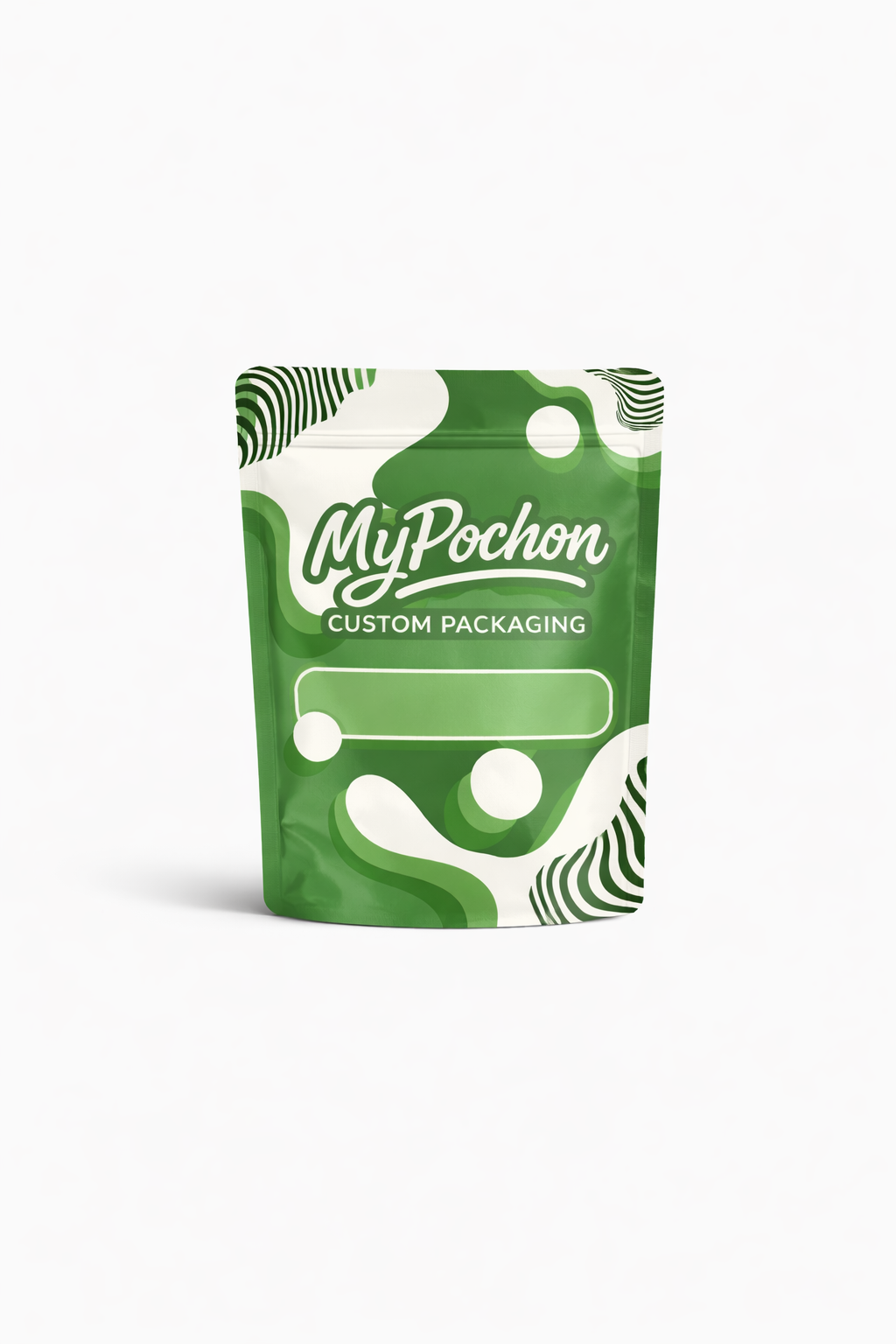 Custom Doypack with Zip 8x10+5cm