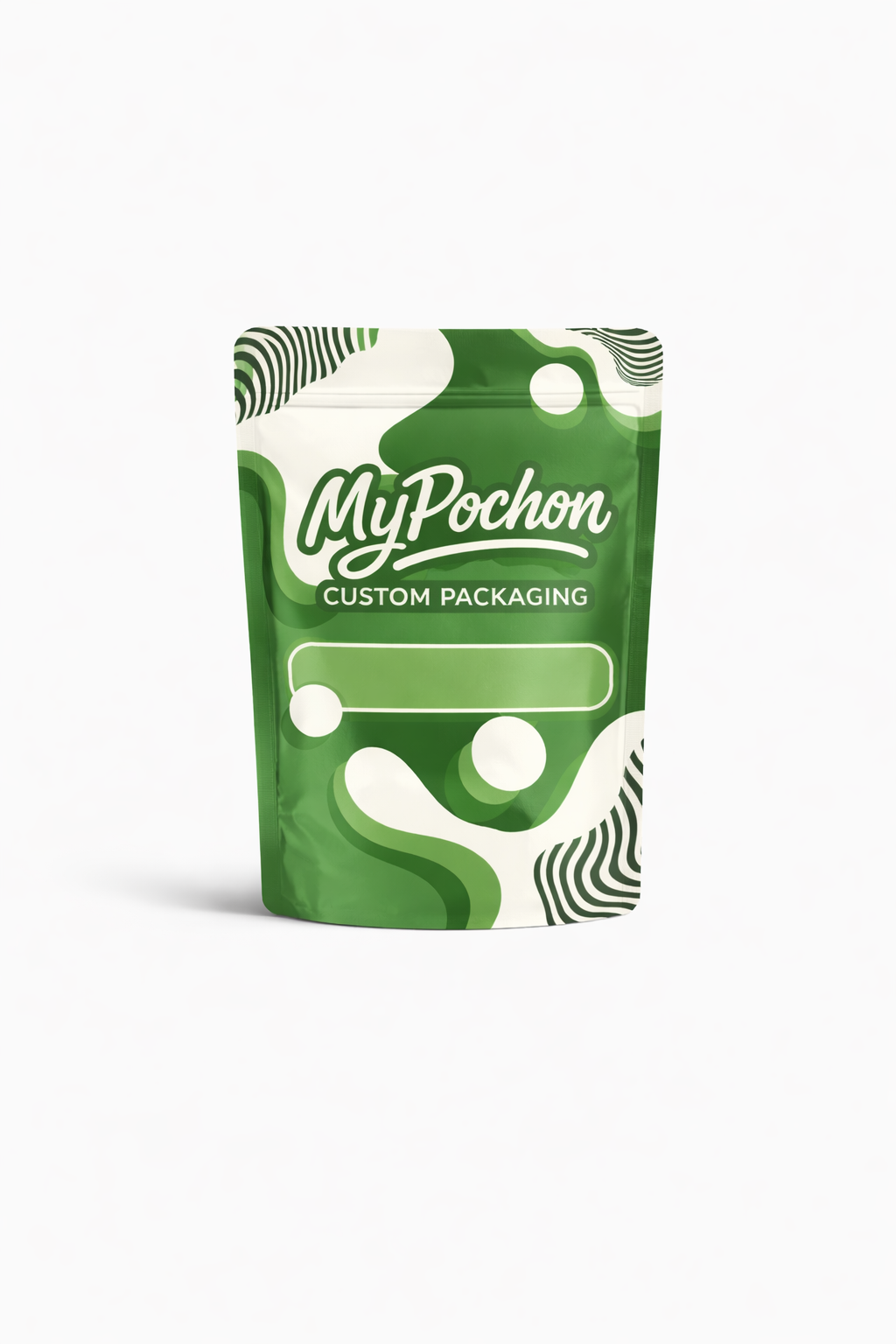 Custom Doypack with Zip 10x15+5cm