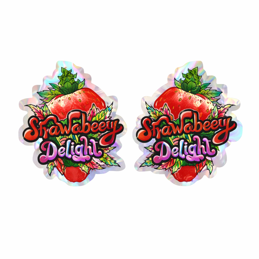 Custom Shape "STRAWBERRY" Doypack
